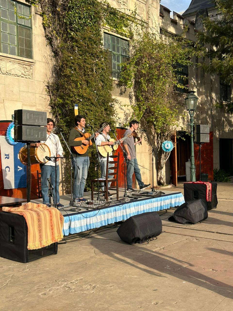 Recital en escenario
