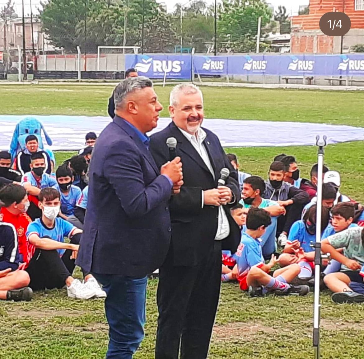 Inauguración Club Yupanqui · Chiqui Tapia