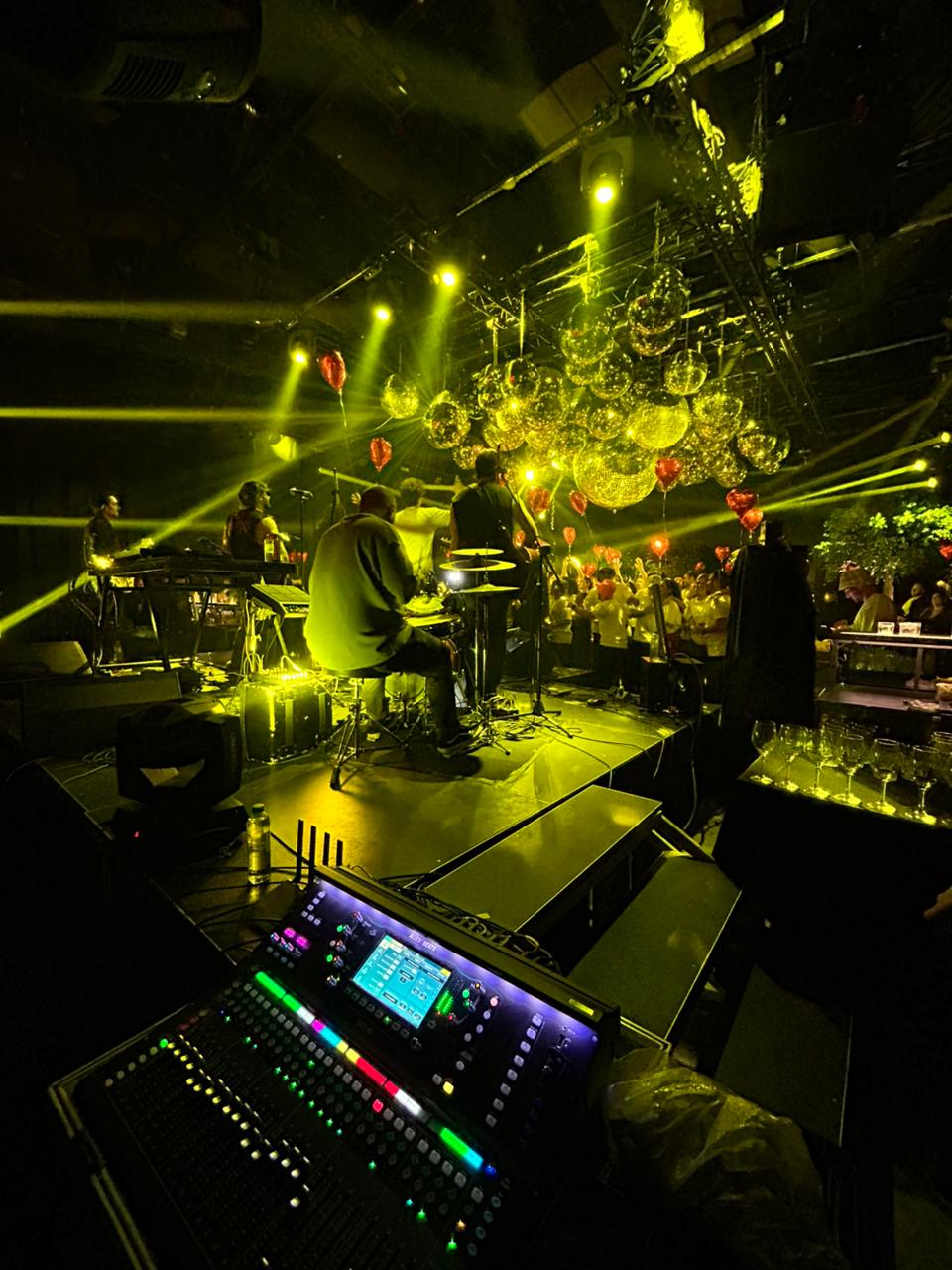 Iluminación de fiesta