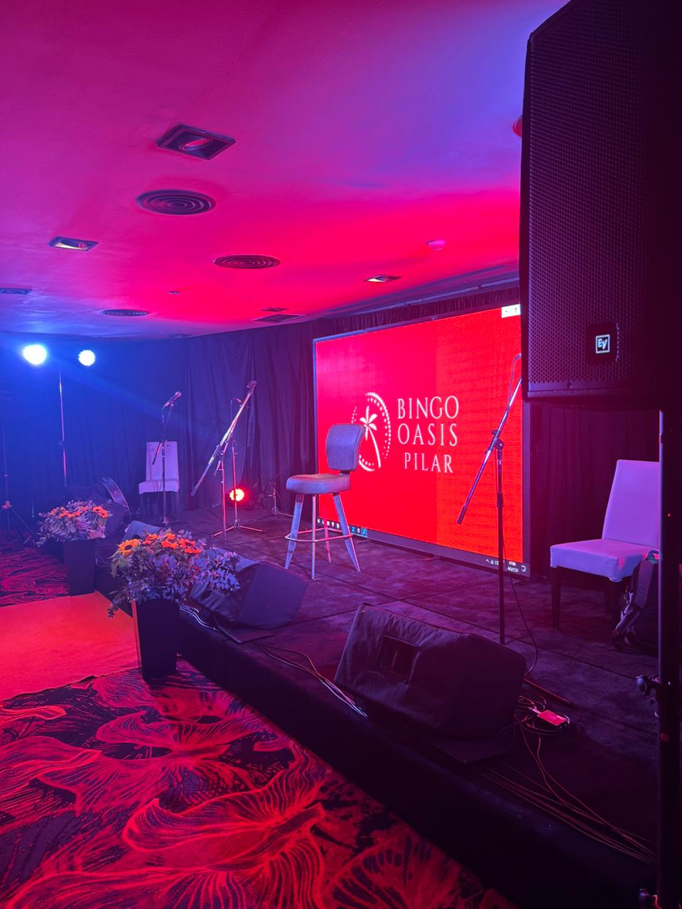 Diseño de luces para banda